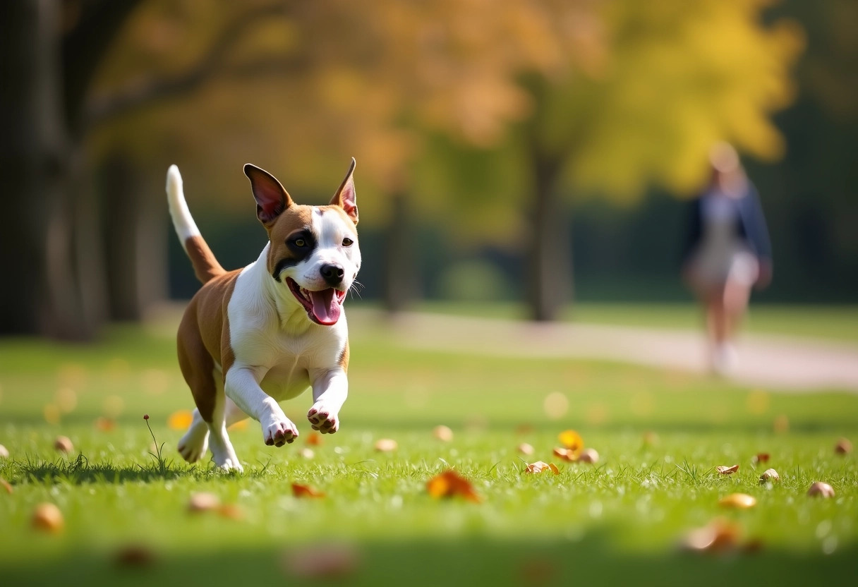 chien staffy