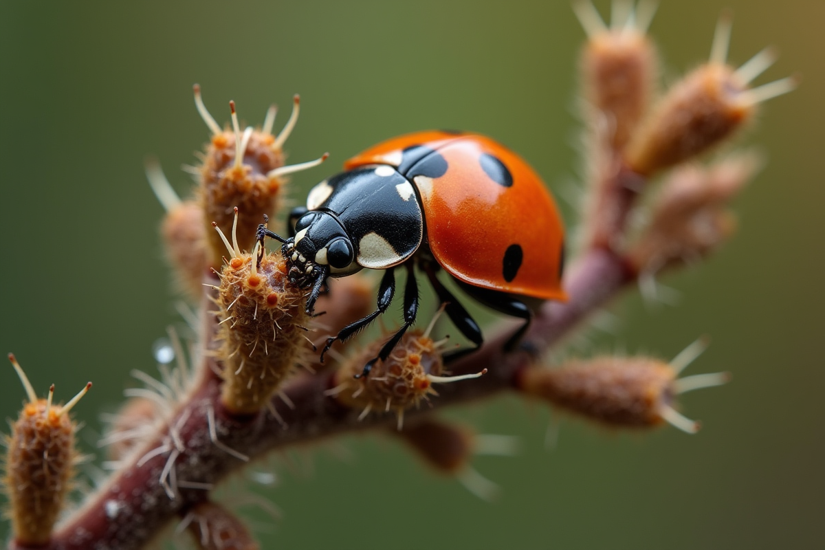 coccinelles nourriture